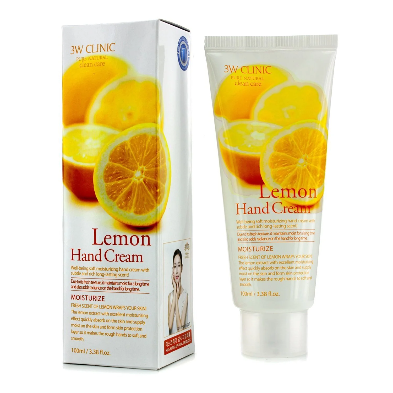 Second image of 3W CLINIC ~ Moisturising Lemon Hand Cream