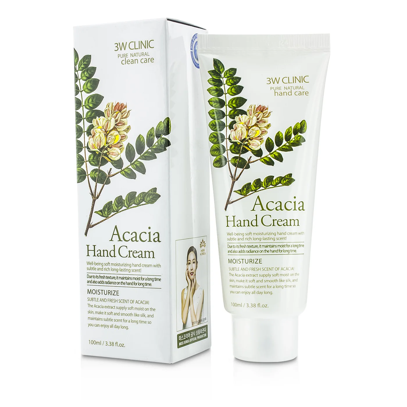 Second image of 3W CLINIC ~ Moisturising Acacia Hand Cream