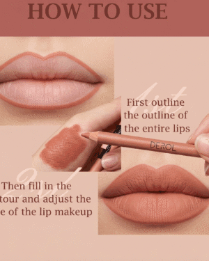 DEROL Muse Velvet Matte Lip Liner 01 -3