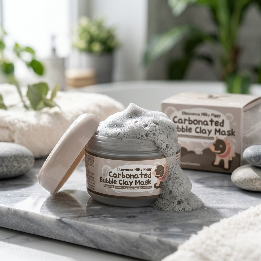 Carbonated Clay Mask ~Elizavecca Milky Piggy  – 100ml