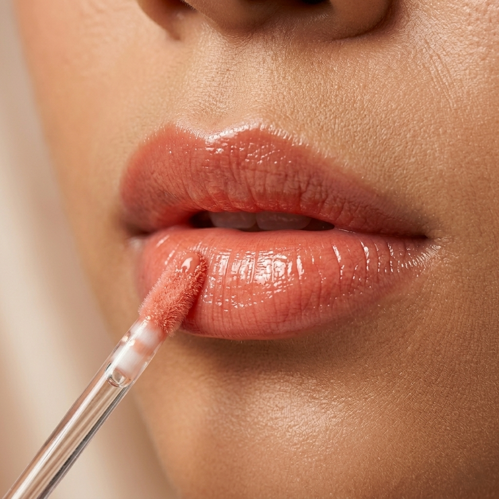 Second image of MQNY Dewy Water Glow Lip Tint – #03 Peach Dew