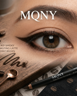 mqny waterproof pencil gel liner smoky roasting latte -4