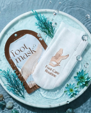 pretty skin bliss rich renew foot mask -3