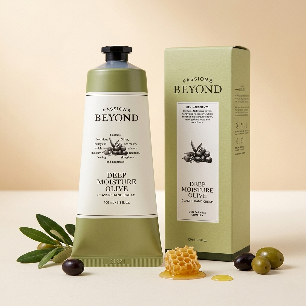 BEYOND Classic Hand Cream – Deep Moisture Olive (7 Types)