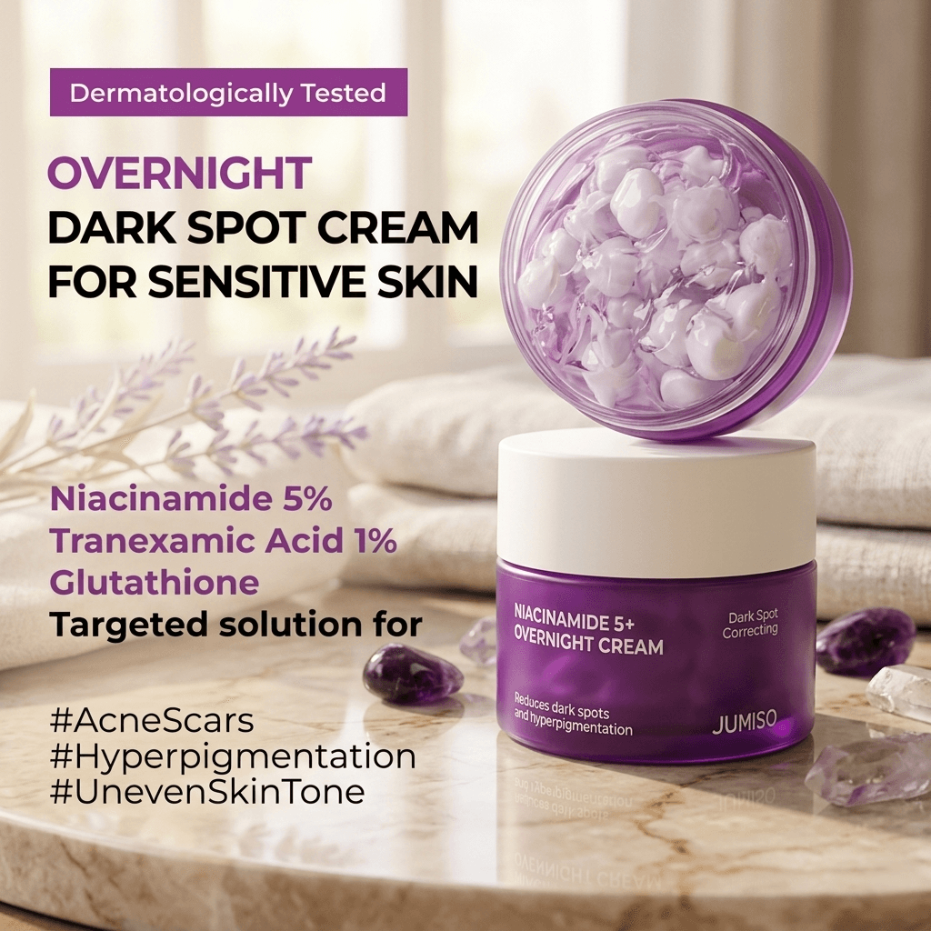 JUMISO Niacinamide 5+ Overnight Cream – 50ml