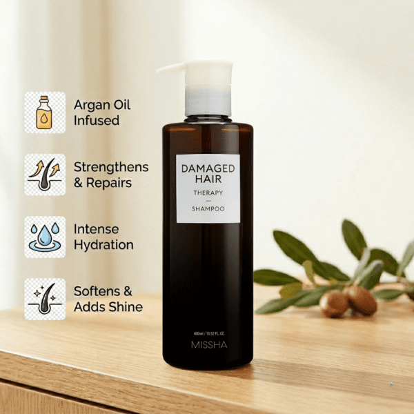 MISSHA Damaged Hair Therapy Shampoo – 400ml