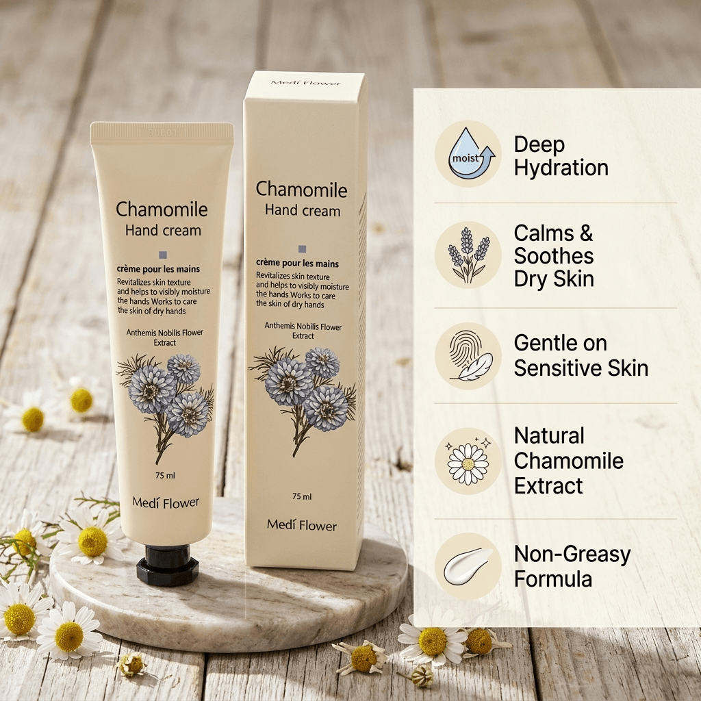MediFlower Bonita Garden Hand Cream – Chamomile
