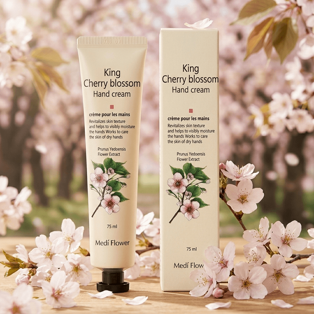 Second image of MediFlower Bonita Garden Hand Cream – King Cherry Blossom