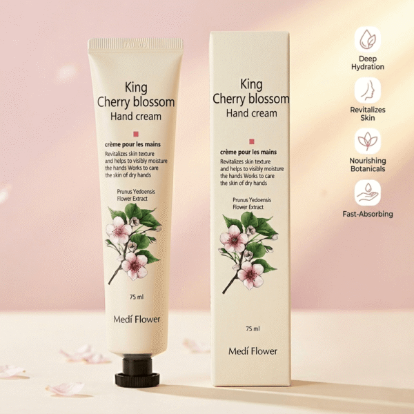 MediFlower Bonita Garden Hand Cream – King Cherry Blossom