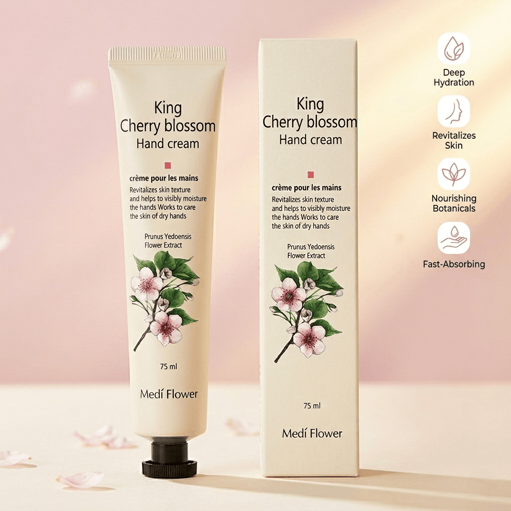 MediFlower Bonita Garden Hand Cream – King Cherry Blossom
