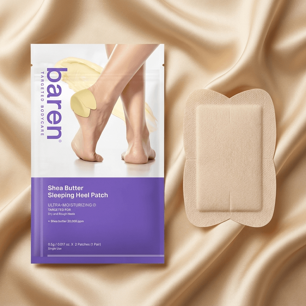 Shea Butter Sleeping Heel Patch- Baren(2 Patches)