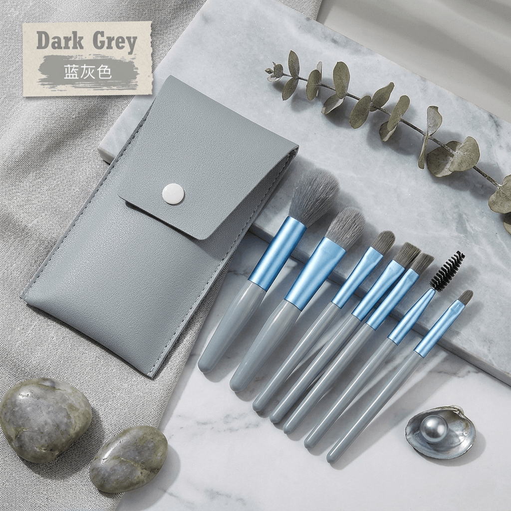 Makeup Brush Set – Dark Grey