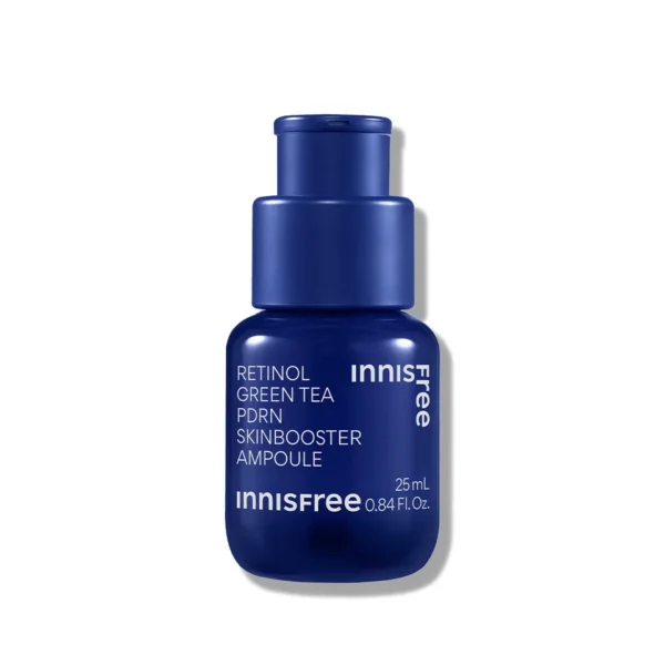 innisfree Retinol Green Tea PDRN Skin Booster Ampoule – 25ml