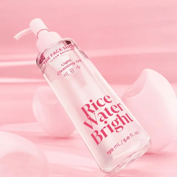 THE FACE SHOP Rice Water Bright Light Facial Cleansing Oil – 150ml